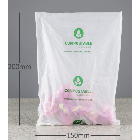 Compostable Packing Bag - Medium NAT150200