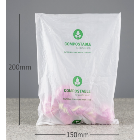 Compostable Packing Bag - Medium NAT150200
