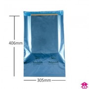 Blue Bio Mailorder Bag 12 x 16" 200gauge MAILORDERB2