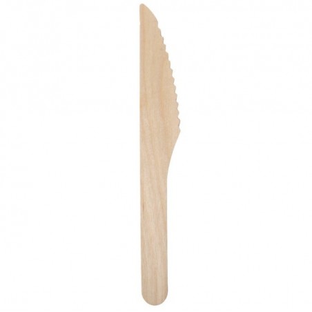 DISPOSABLE BIODEGRADABLE WOOD KNIVES